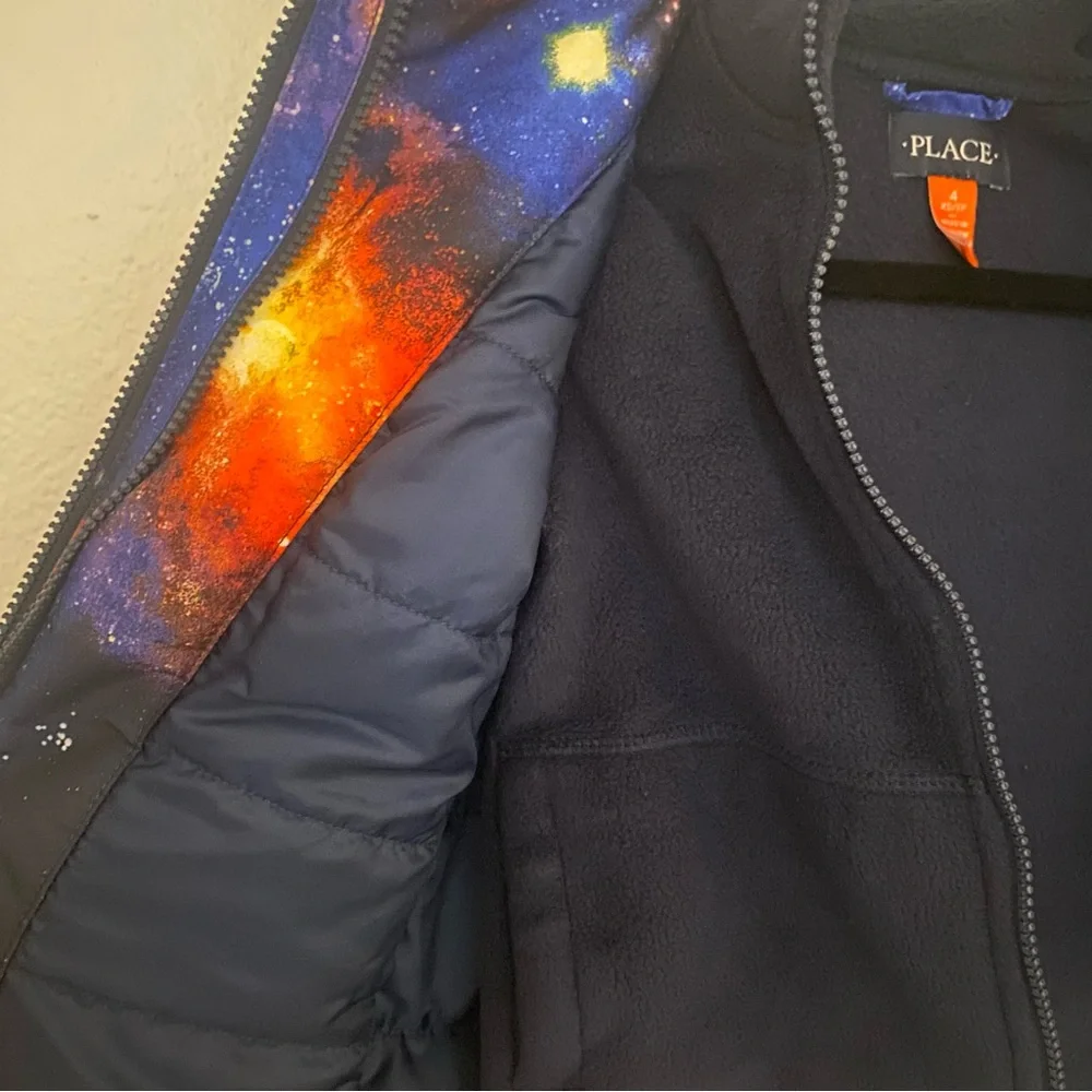 Children’s Place Galaxy 3 in 1 Jacket - NWOT - Boys Size 4